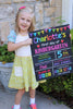 First Day of School Sign, First Day of Kindergarten Chalkboard Sign Printable Photo Prop, Personalized Back to School, ANY GRADE