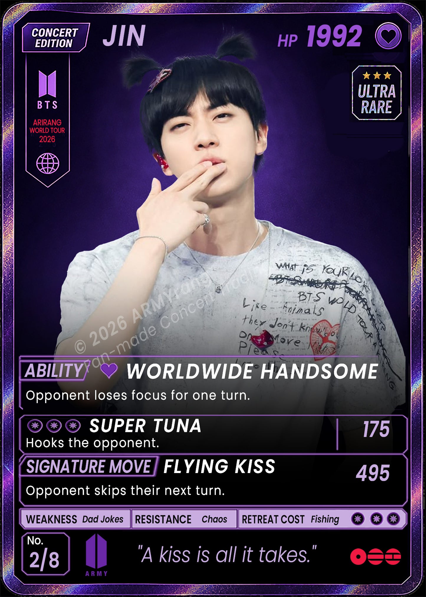 ARMYrang Concert Edition Trading Cards