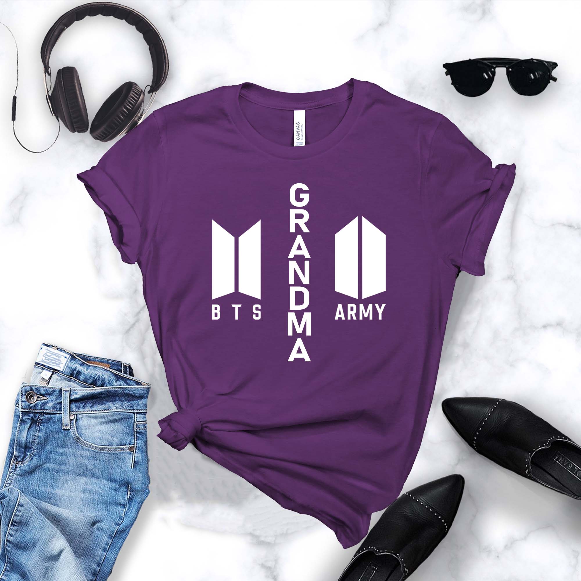 BT21 BTS Kpop T-shirt met ronde hals en korte mouwen voor dames, Street Mood Charcoal Grijs, XL BT21 BTS Kpop T-shirt met ronde hals en korte mouwen voor dames, Street Mood Charcoal Grijs, XL