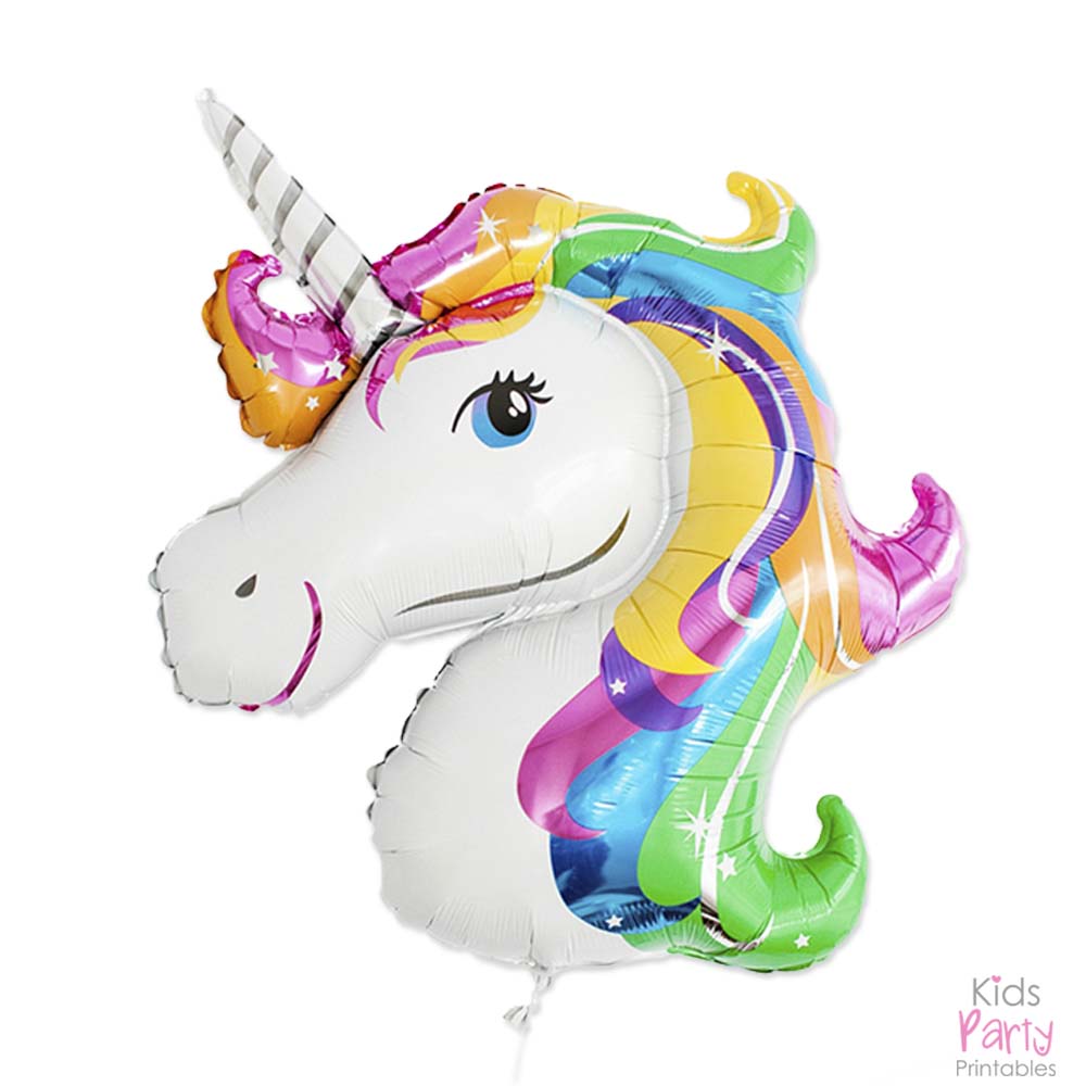 Rainbow Unicorn Balloon Rainbow Party Decorations, Unicorn Party Decor,  Rainbow Baby Shower Balloon Party Ideas 